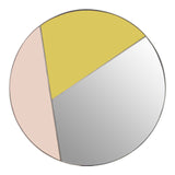 Pattern Round Wall Mirror