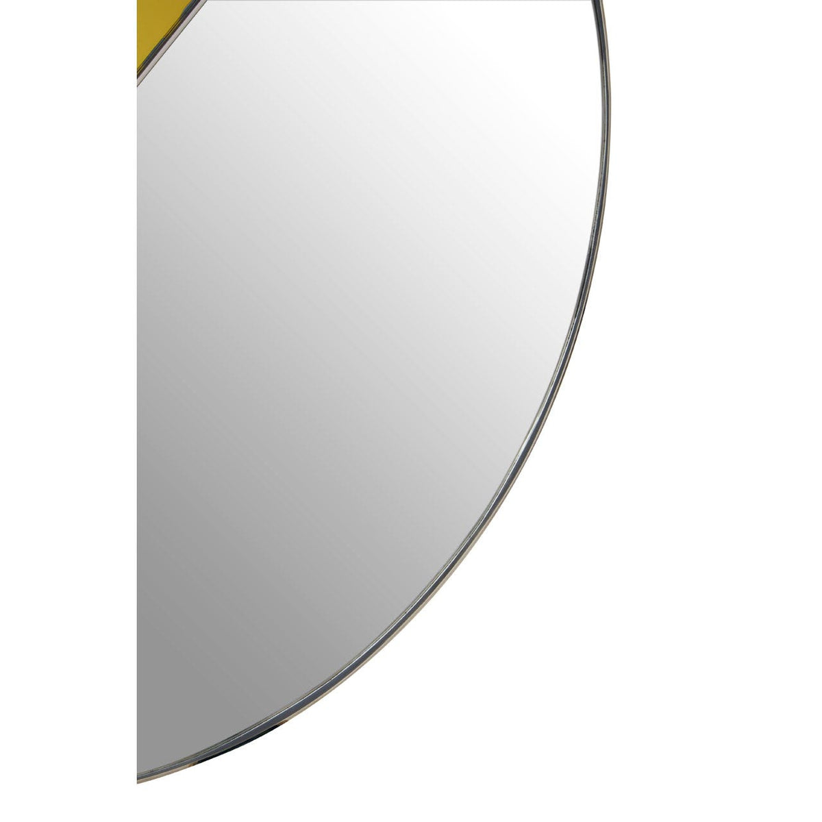 Pattern Round Wall Mirror