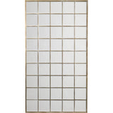 Blakely Champagne/Gold Floor Standing Leaning Mirror - 100x180cm